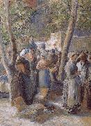 Camille Pissarro, market